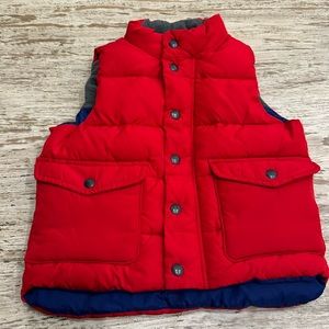 Baby gap Red Vest size 3T
